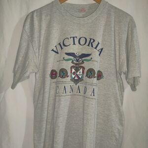 Impressions Canada Vintage Victoria Canada Tshirt Single Stitch Size: Large
